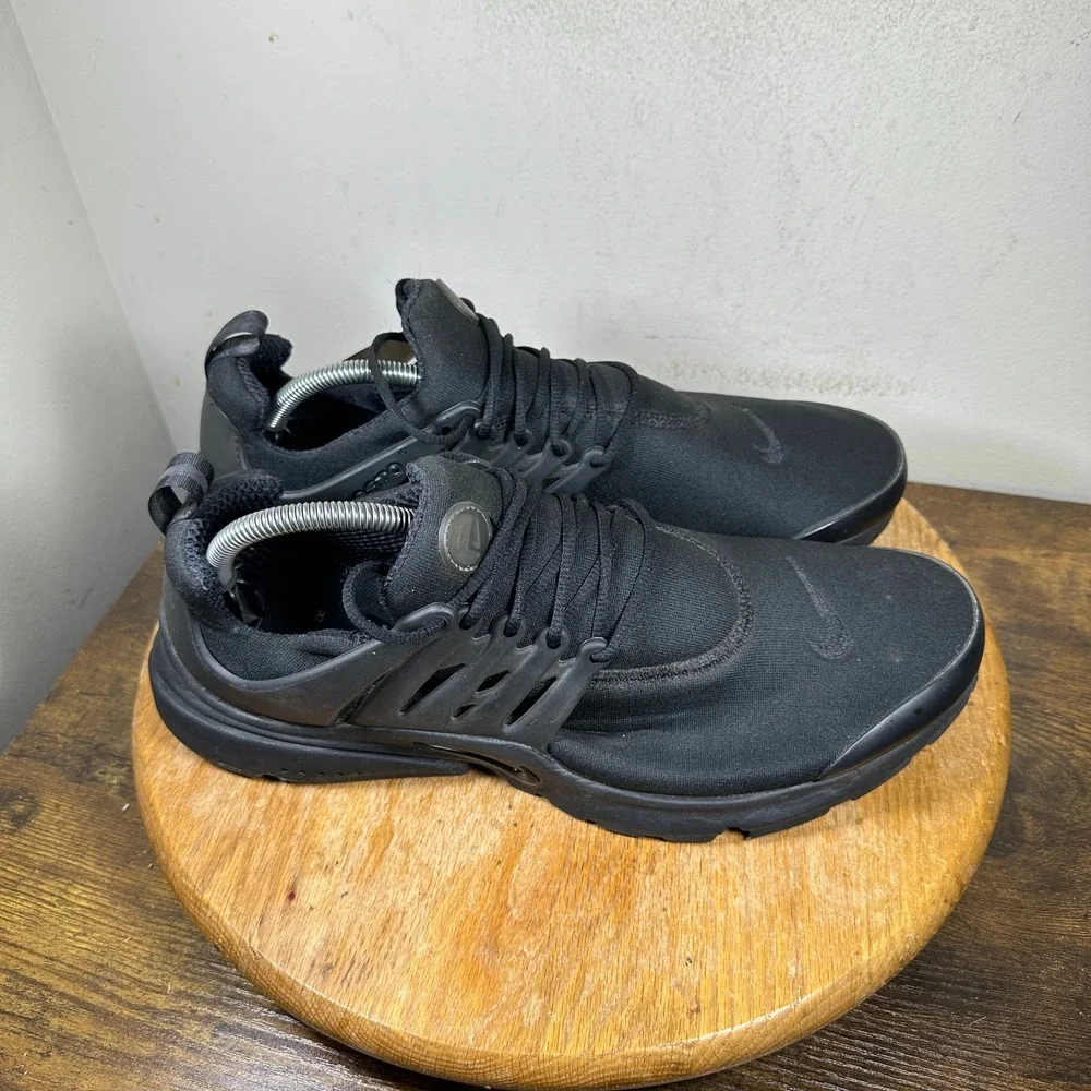 Nike Air Presto Essential Triple Black Mens Running Shoes 848187-011 Size 12